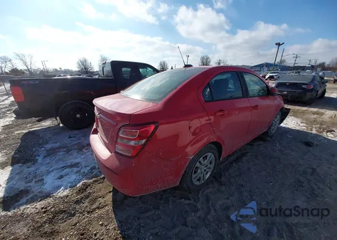 2018 Chevrolet Sonic Ls Auto from USA, damaged, VIN 1G1JB5SH6J4118636